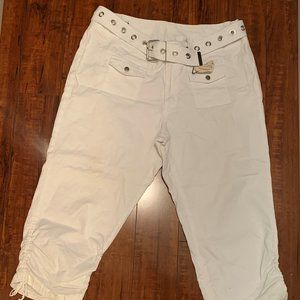 🦋Lane Bryant Venezia Off White Capri Pants